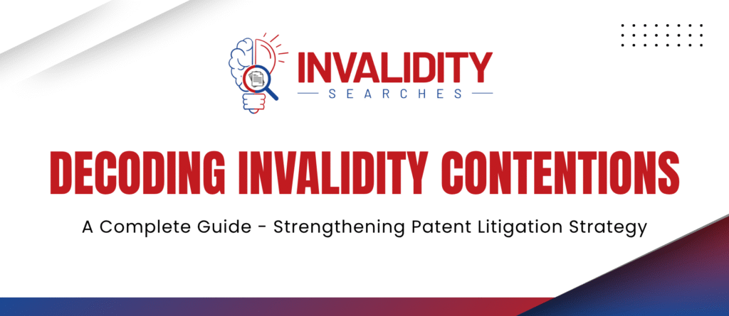 Invalidity Contentions