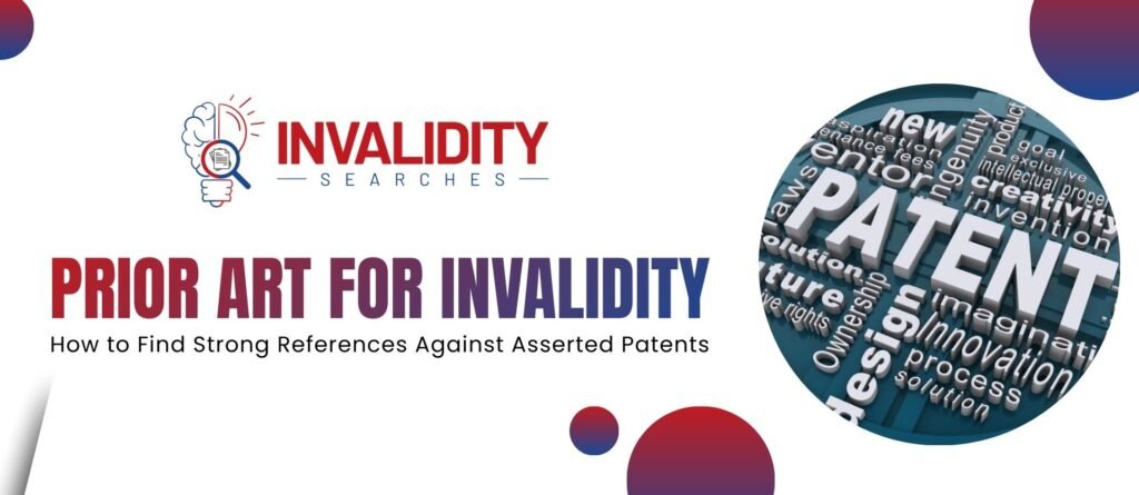 Prior Art for Invalidity