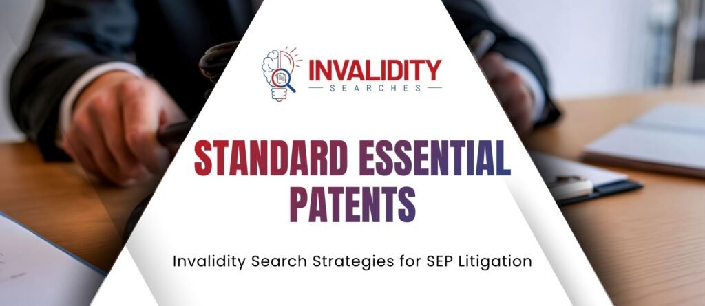 SEP invalidity search strategy