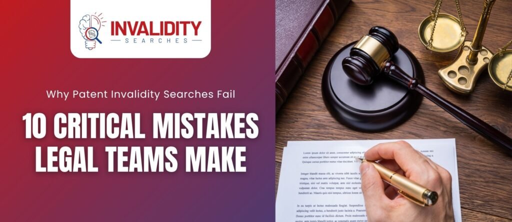 Patent Invalidity Search Failure Reasons