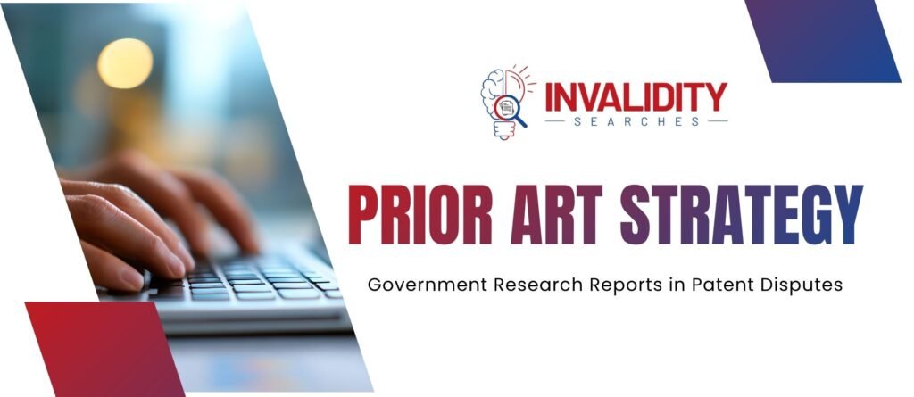 Prior Art Strategy Patent Disputes